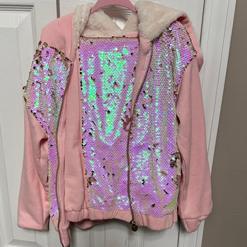 Garanimals Pink Sequin Kids Matching Set